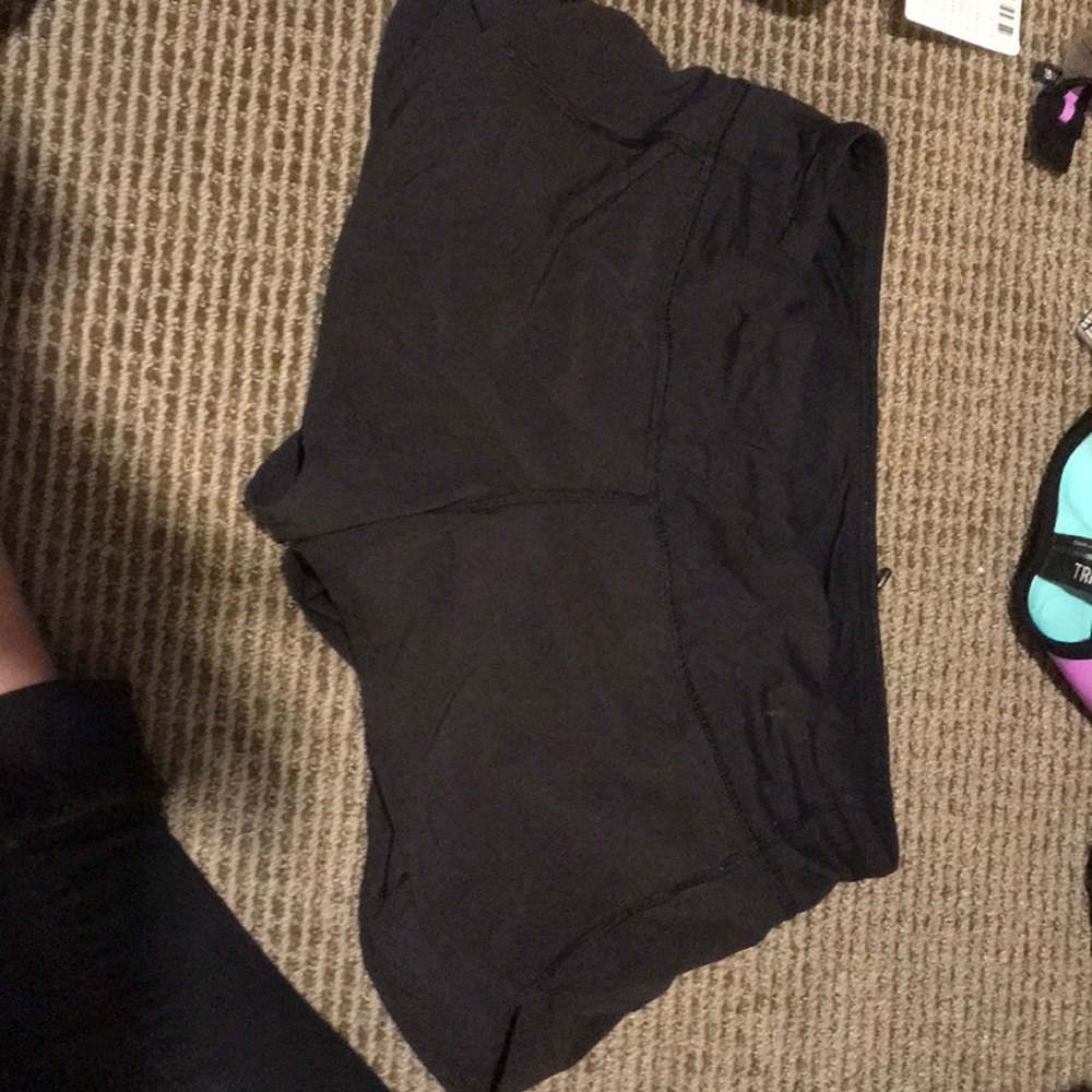 Shortie short lulu lemon running shorts